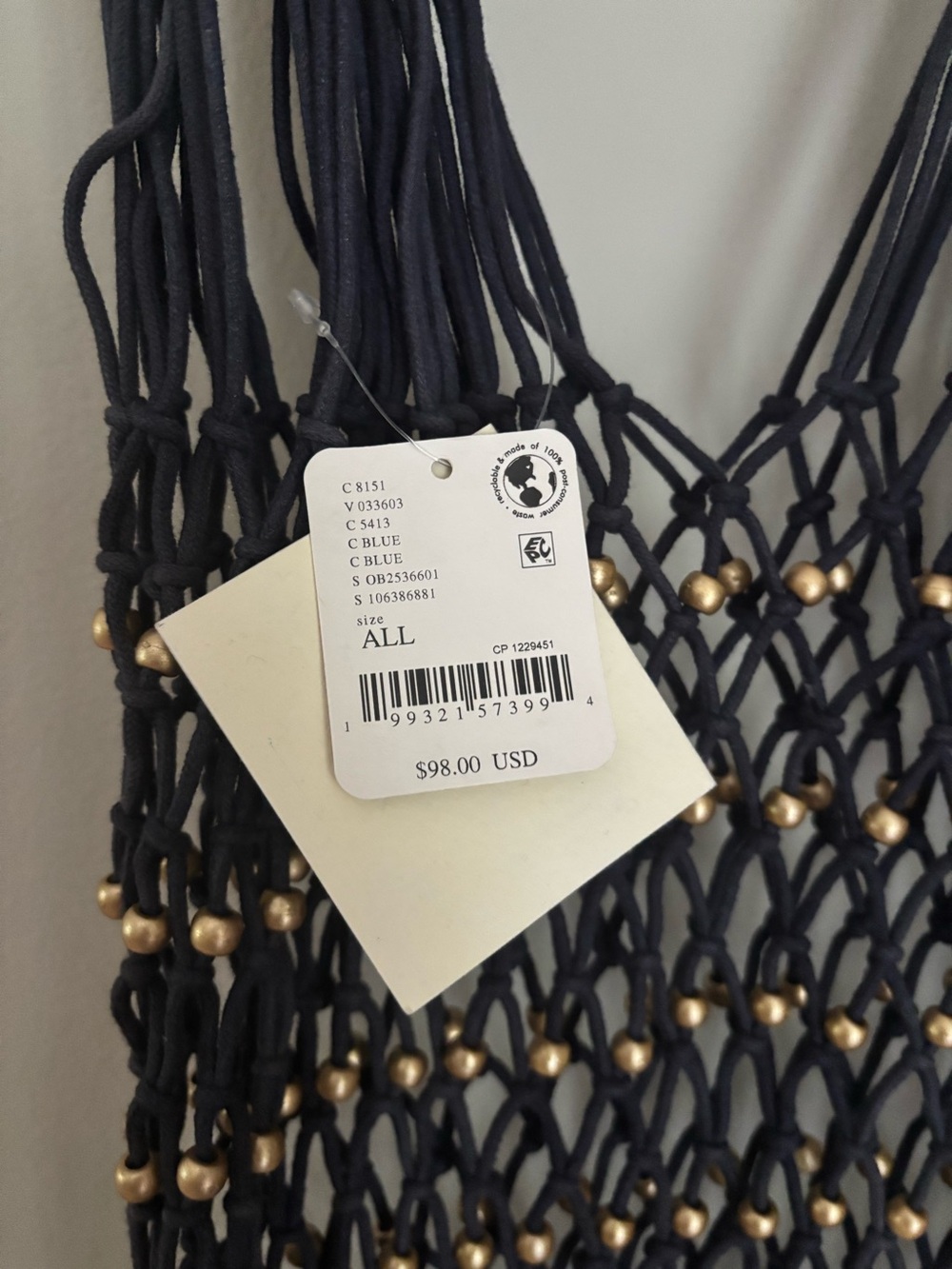 Free People Wishing Well Beaded Bag NWT - Picture 5 of 6